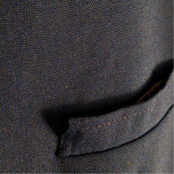 Christopher Hayes 44R Mens Blazer Navy USA Made 2 Button Tailored Sport Coat - Picture 6 of 7